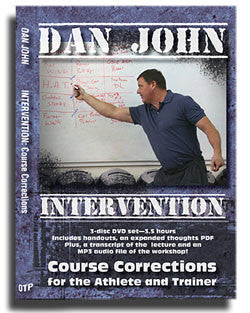 Dan John: Intervention DVD, 3-disc set